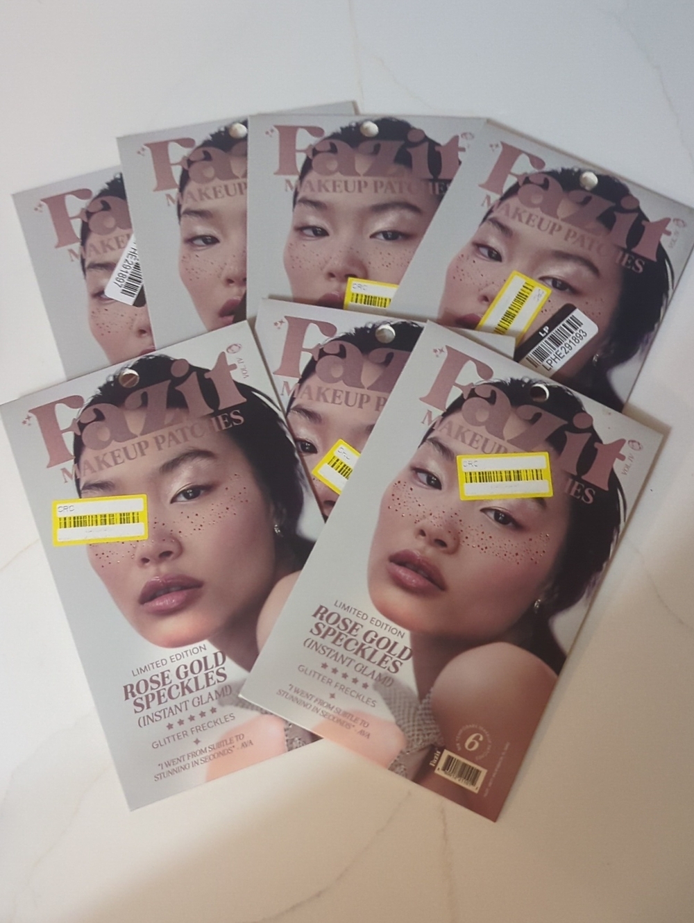 Fazit Makeup Patches – Rose Gold Glitter Freckles